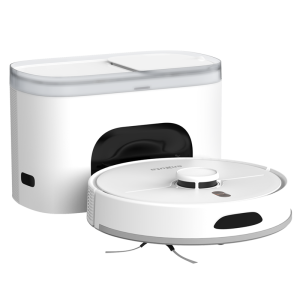 Aspiradora Robot y Trapeadora 2 en 1 Smart con Navegación Laser color Blanco con Recolector de 2 Lts