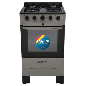 Cocina Combinada 4 Hornallas Titanio - Brasil