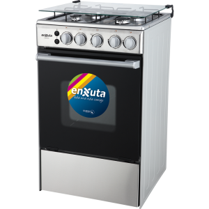 COCINA SUPERGAS 4 HORNALLAS INOX CON TERMOCUPLA 50X60 - CHINA - ENXUTA