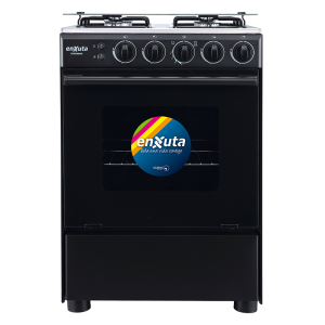 Cocina Supergas 4 Hornallas Negra con Termocupla y Grill 60x60 - China
