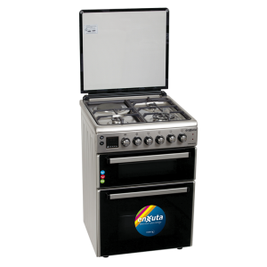 Cocina Doble Horno con 3 Hornallas y 1 Disco Eléctrico Inox - Turquía
