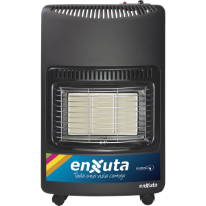 ESTUFA SUPERGAS CON VÁLVULA DE SEGURIDAD Y MANGUERA CERTIFICADAS - ENXUTA