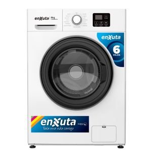 Lavarropa Automático Carga Frontal 6 kg - Blanco - China