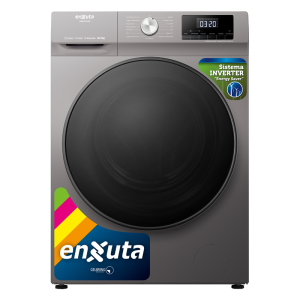Lavarropa Automático Inverter Carga Frontal 10,5 kg - Titanium - China