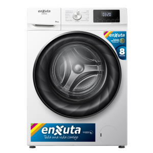 Lavarropa Automático Inverter Carga Frontal 8 kg - Blanco - China