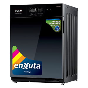 Lavasecarropa Automático Inverter Carga Frontal Negro 10,5 kg