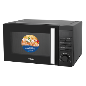 Microondas 23 Litros Digital Negro con Grill