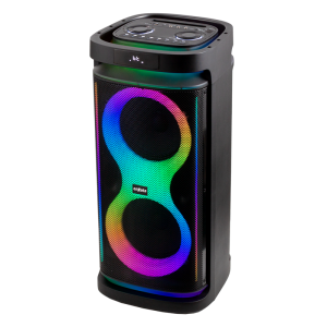 Party Box Portátil 2 x 8 Pulgadas 1.000 Watts PMPO
