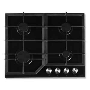 ANAFE A GAS 4 HORNALLAS | NEGRO