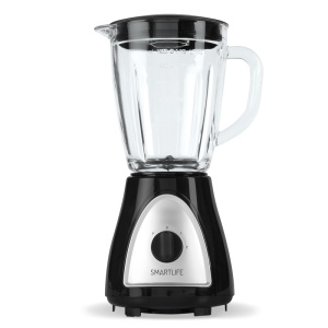 LICUADORA VASO VIDRIO  NEGRA | 1.5 L | 400 W