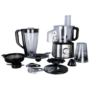 MULTIPROCESADORA CON VASO LICUADOR | 800-1000 W | 2 VELOCIDADES + PULSO