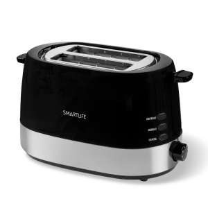 TOSTADORA NEGRA | 2 TOSTADAS | 850 W
