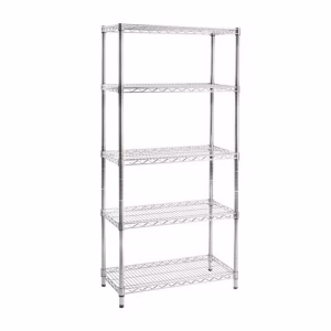 ESTANTERA CROMADA 4 ESTANTES 90*45*2000 EC90 - RINASOL