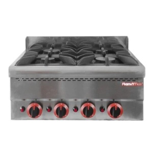 Anafe 4 hornallas con base HGR-64