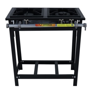 Anafe 2 hornallas fuego doble frontal E2PD2
