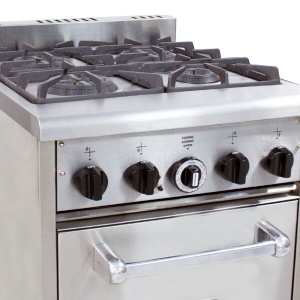 Cocina 4 hornallas Don Bidone FDB4F