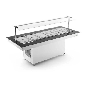Refrimate Mesa buffet refrigerada 8 cubas 1/2GN NBRCF8