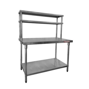 Mesa 1.50 con doble estante aereo HWT-2-715TD