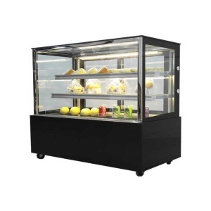 Vitrina vidrio recto 1.50mts modelo Titanium FC-600SA
