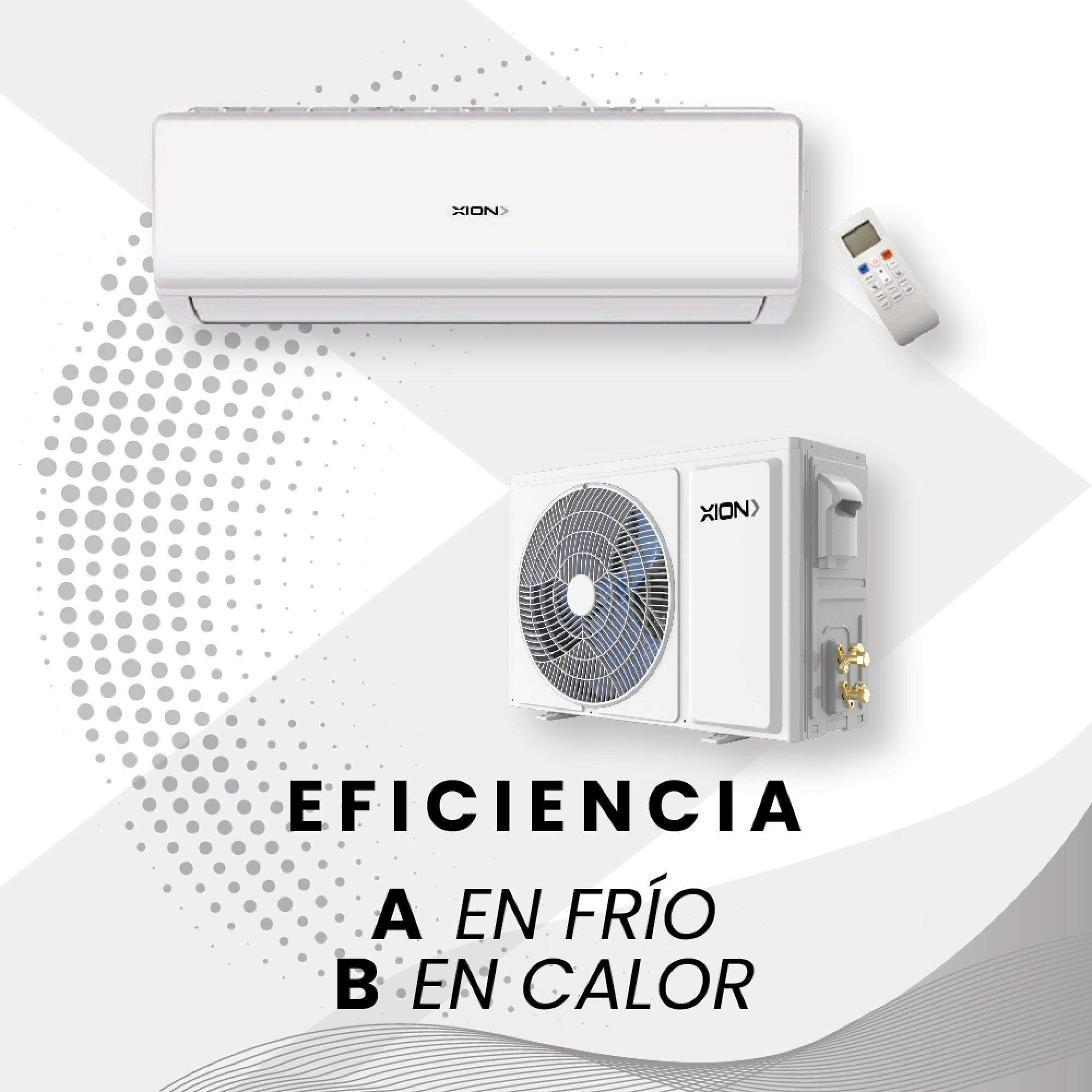 AIRE ACONDICIONADO SPLIT 12000 BTU - XION - Imagen 3