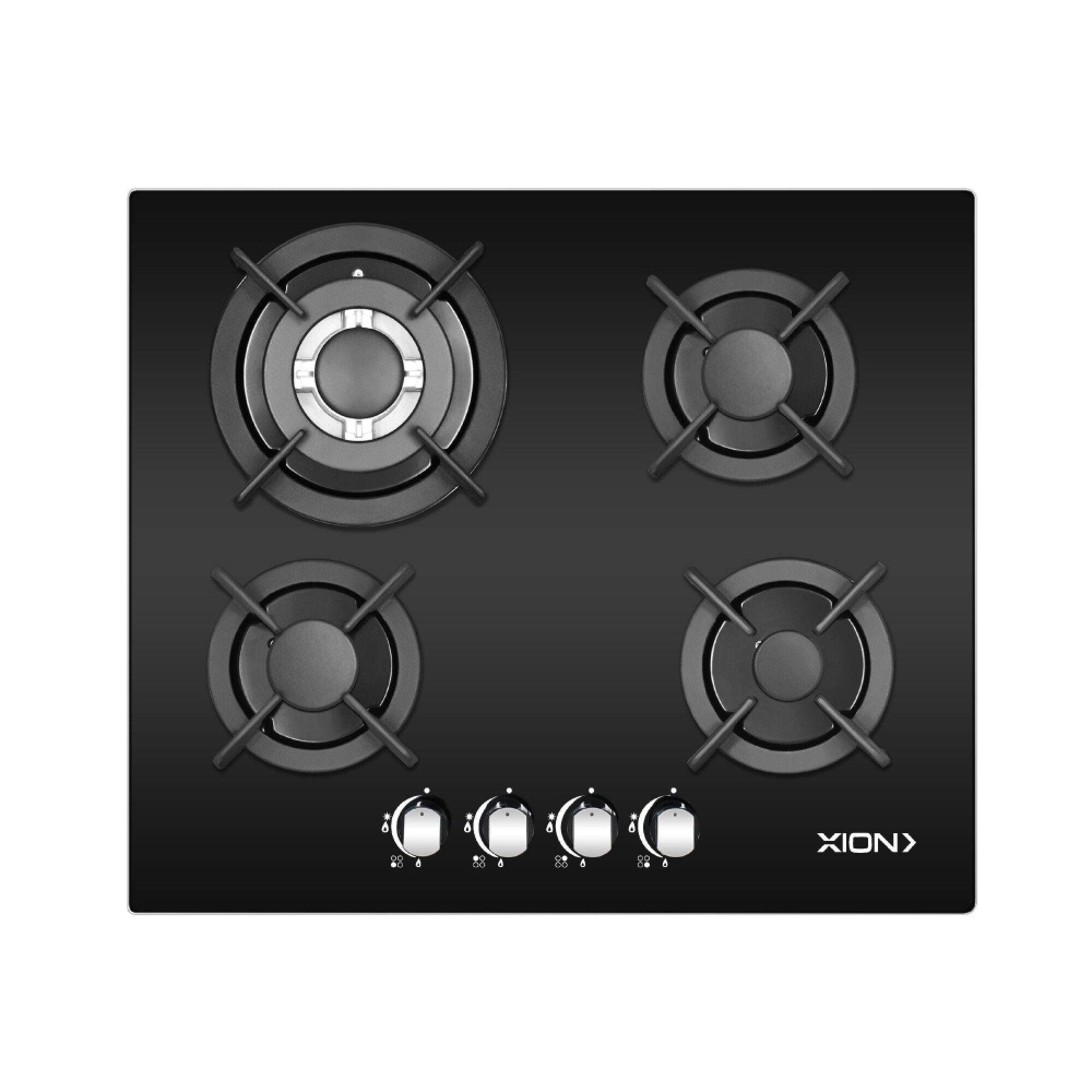 ANAFE 4 HORNALLAS VIDRIO TEMPLADO - XION