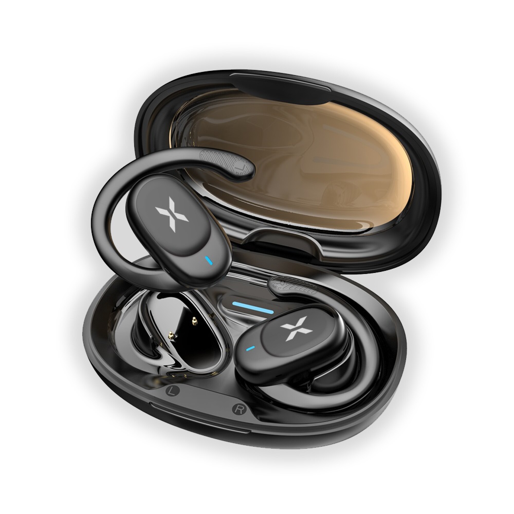 AURICULARES INALÁMBRICOS CON BASE DE CARGA - XION