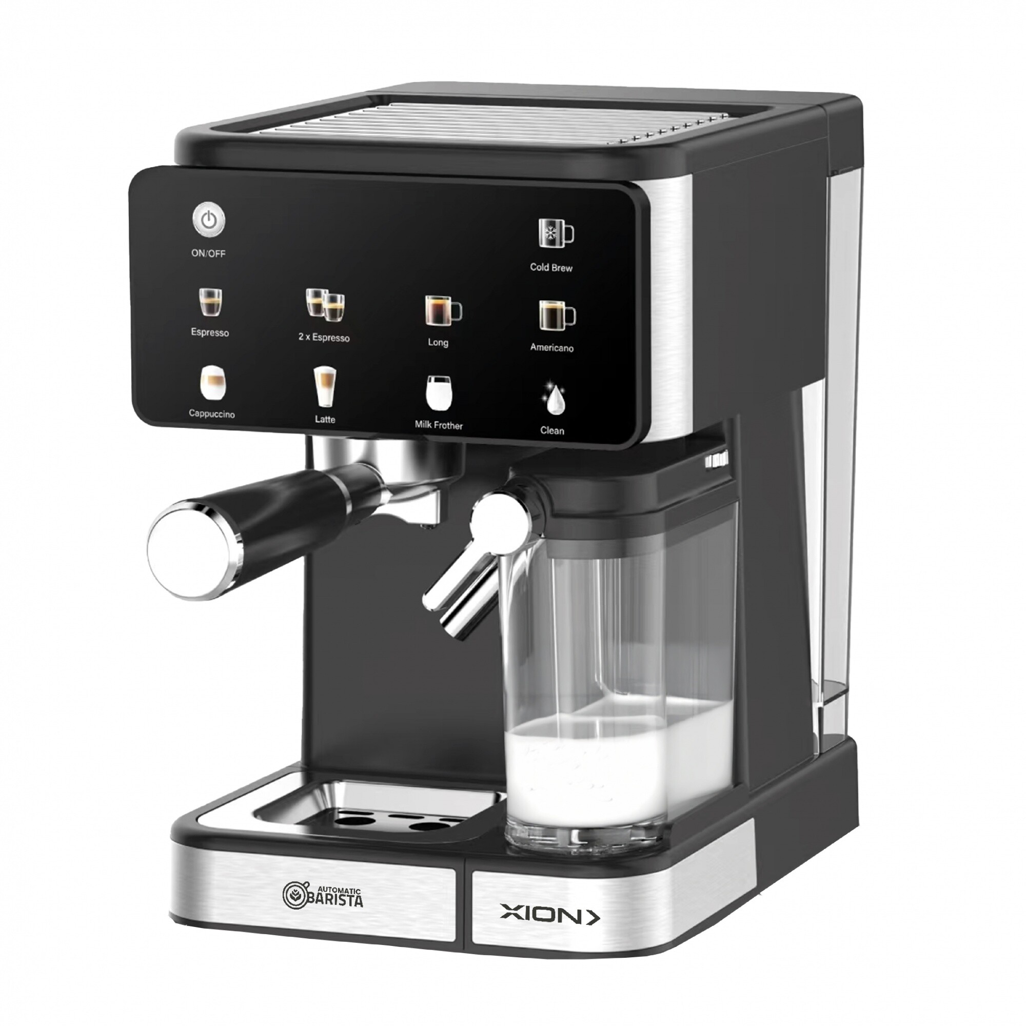 CAFETERA ESPRESSO "CREAM TOUCH" LECHE AUTOMÁTICA - XION
