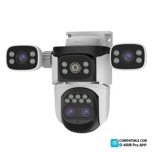 CÁMARA DE SEGURIDAD SMART XION MULTI CAMARAS 4 LENTES - XION