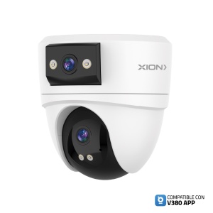 CÁMARA SMART WIFI INTERIOR - DOBLE CÁMARA - XION