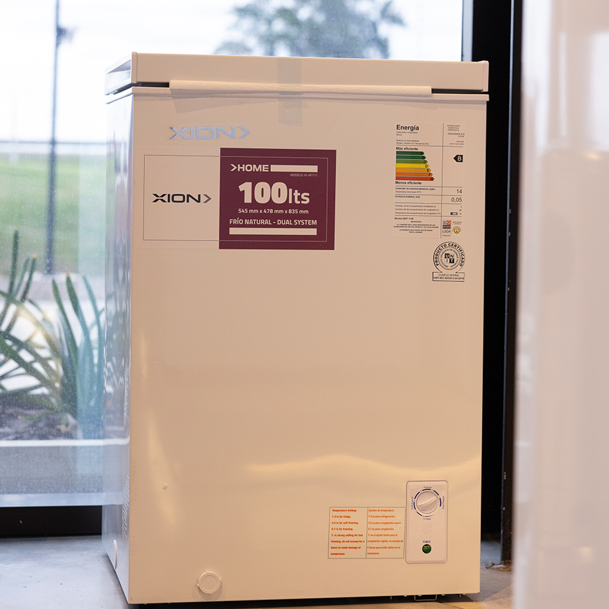 FREEZER HORIZONTAL 100 LITROS XION - XION - Imagen 3