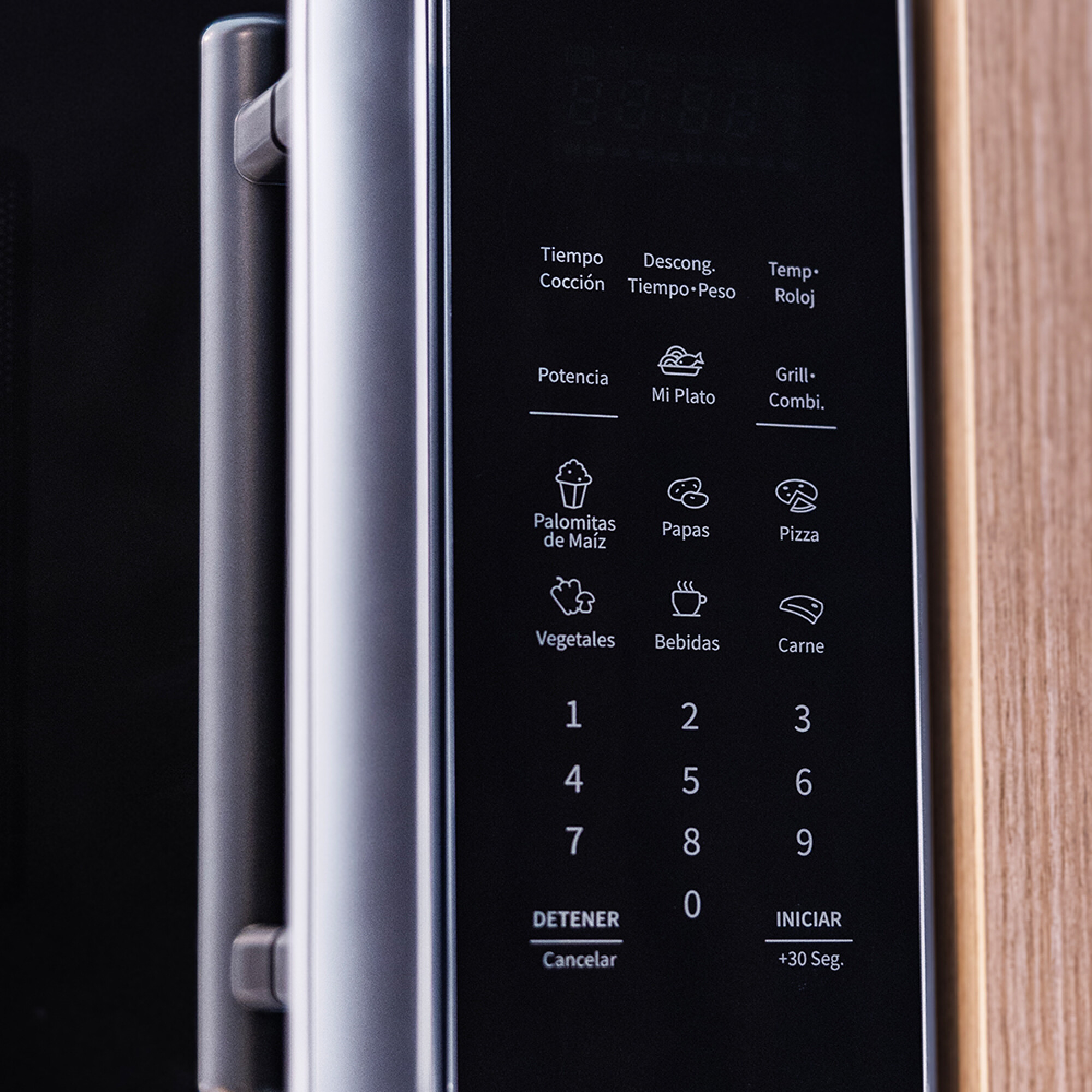 HORNO MICROONDAS 30L LS CON GRILL - XION - Imagen 3