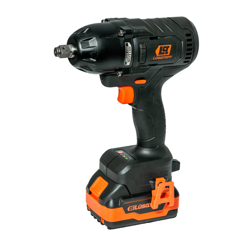 LLAVE DE IMPACTO ENC 1/2" - 750 NM - C/2 BAT 4.0 AMP + CARG - BLACK SERIES