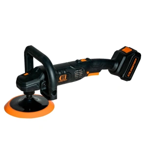 PULIDORA A BATERIA 7" - VELOC VARIABLE - C/2 BAT 4.0 AH + CARG - BLACK SERIES
