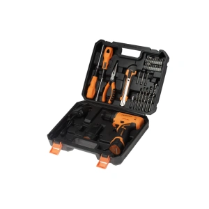 TALADRO ATORNILLADOR A BATERIA 12V C/CARGADOR + ACCESORIOS