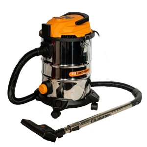 ASPIRADORA TANQUE METAL 1400W - 25LT - FILTRO LAVABLE