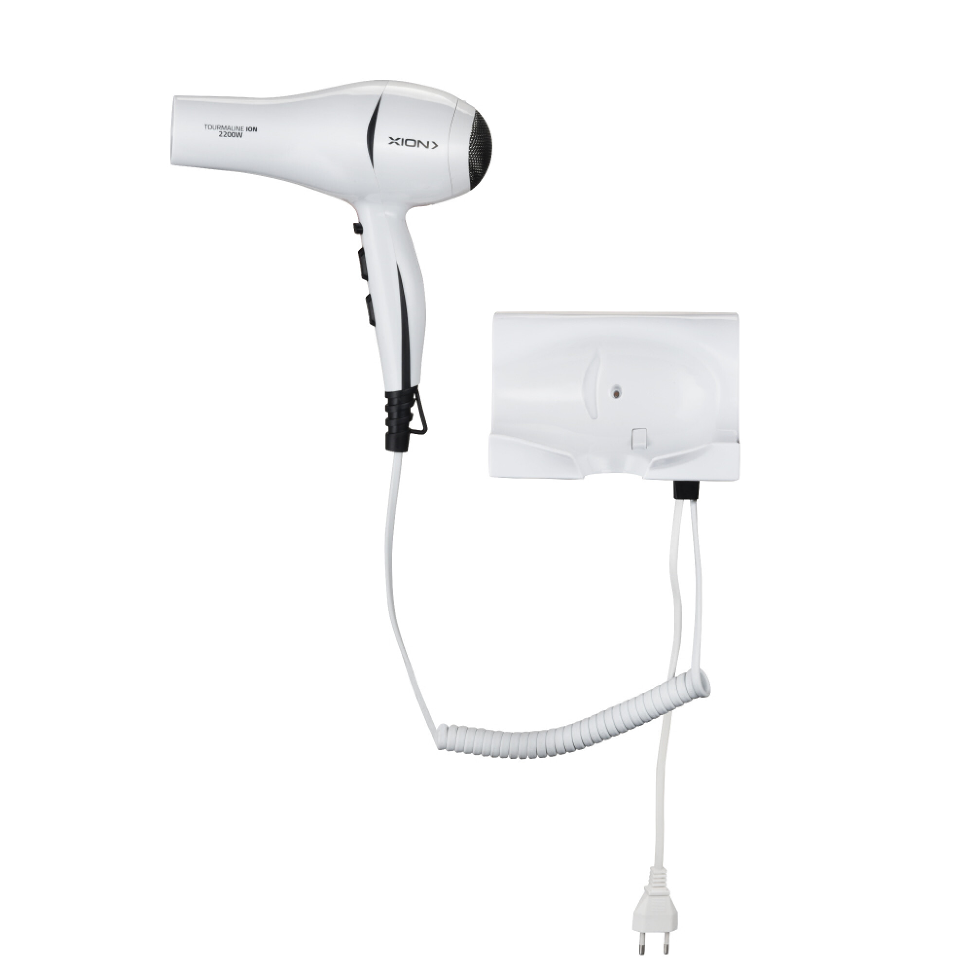 SECADOR DE CABELLO CON SOPORTE DE PARED - XION - Imagen 2