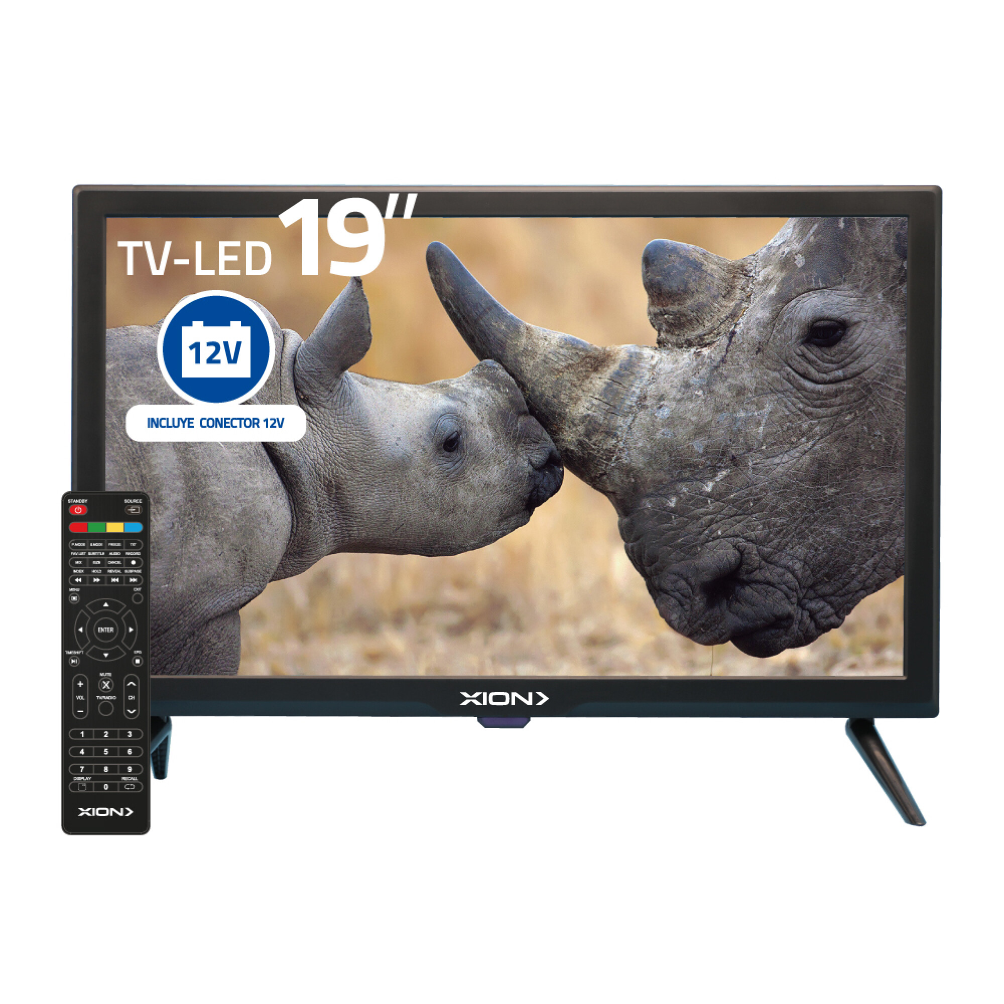TV 19" HD (1440X900P) 12V CON ISDBT - XION